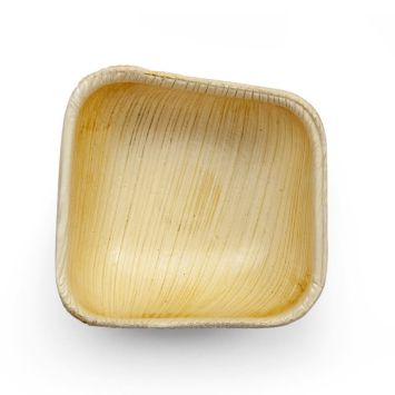 40 coupelles en palmier biodégradables.