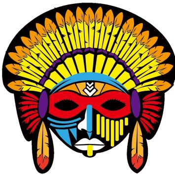 Electro-masque Indien