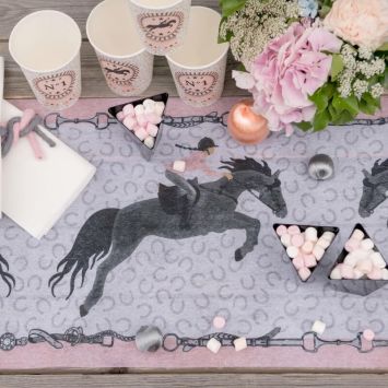 Chemin de table Equitation - 5 m