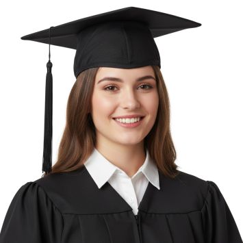 Chapeau noir de Diplômé