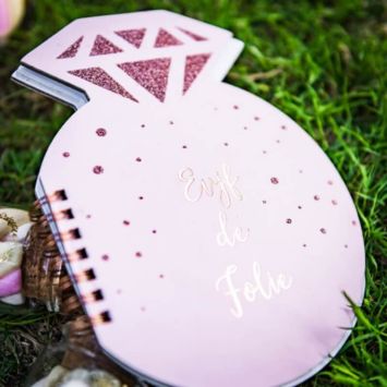 Carnet Diamant - EVJF de Folie - Rose Gold