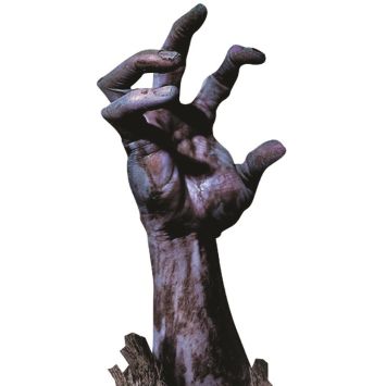 Halloween - Autocollant pour Fenêtre - Main de Zombie