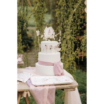 12 pics en papier - 9,5 cm - Collection Fairy World