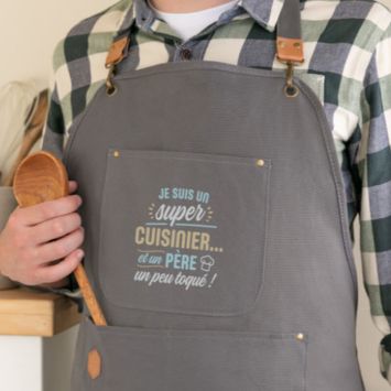 Tablier - Je suis un super cuisinier... et un père un peu toqué - Mr. Wonderful