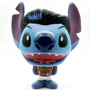 Figurine en vinyle floqué - Stitch X Elvis - 11 cm - Stitch™