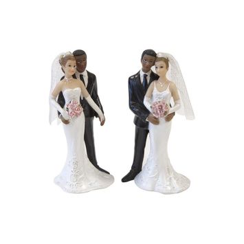 Figurine pour mariage - 12,7 cm - Couple de mariés - Modèle Aléatoire