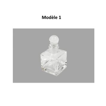 Flacon en verre - Modèle au choix