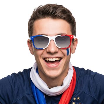Lunettes France pour supporter