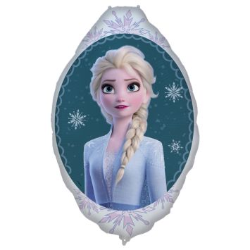 Ballon aluminium Elsa Reine des Neiges pour anniversaire fille | jourdefete.com