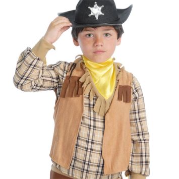 Gilet Cowboy en Daim - Enfant