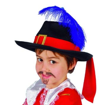 Chapeau mousquetaire enfant
