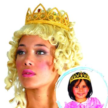 Diadème de Reine Doré