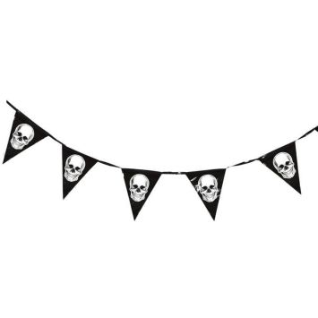 guirlande-fanions-plastique-tete-de-mort-halloween-pirate|jourdefete.com