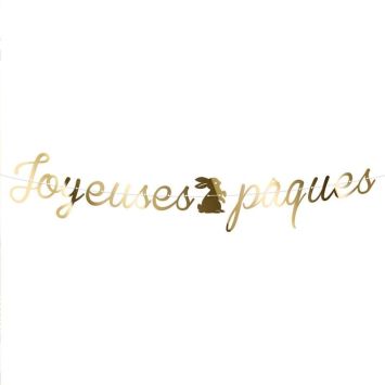 Guirlande de lettres - Joyeuses Pâques | jourdefete.com
