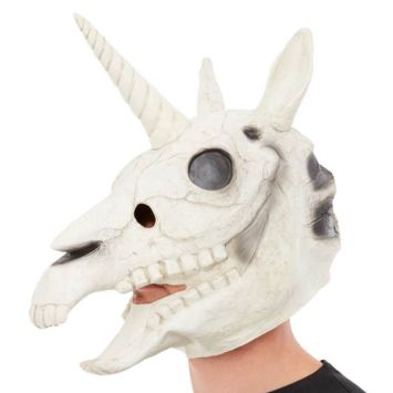 Masque Intégral Latex - Crane de Licorne