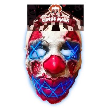 masque-clown-lumineux-halloween | jourdefete.com
