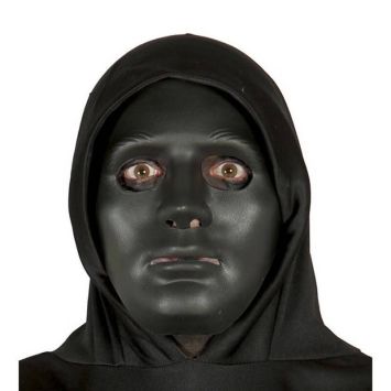 masque noir en plastique pour adulte | jourdefete.com