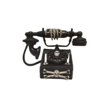 Un effrayant téléphone squelette pour Halloween | jourdefete.com