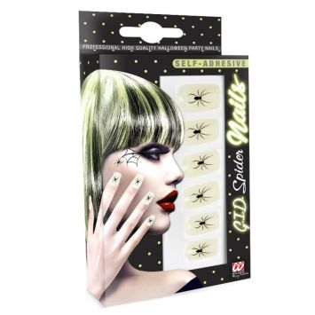 faux-ongles-halloween-araignees | jourdefete.com
