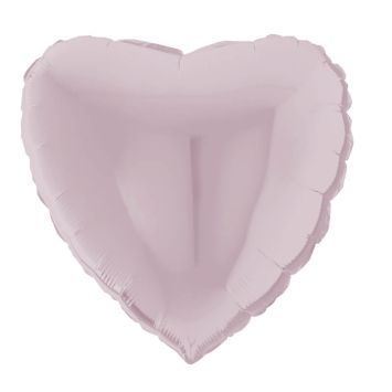 Ballon Hélium Cœur 56 cm - rose pastel