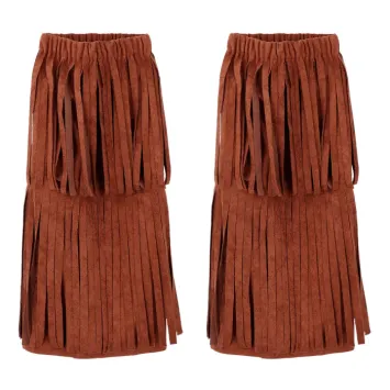 Jambières d'Hippie en imitation daim