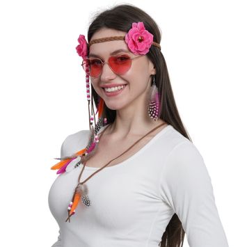 Kit d'accessoires d'Hippie pour femme