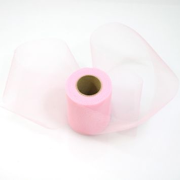 Bobine Tulle Rose Clair