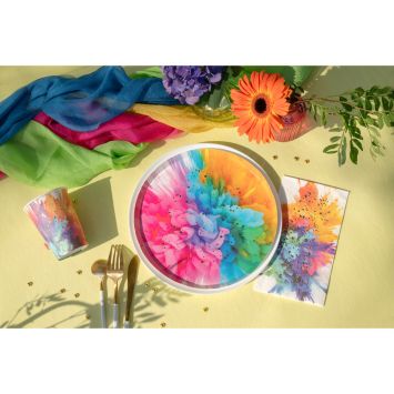 12 serviettes en papier - 33 x 40 cm - Collection Holi