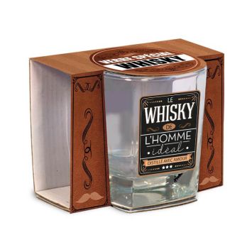 Verre à Whisky " L'homme idéal " 