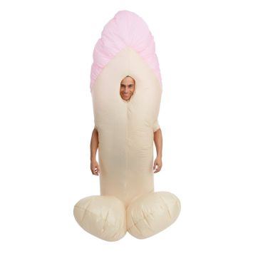 Déguisement gonflable de Zizi pour homme - Taille unique