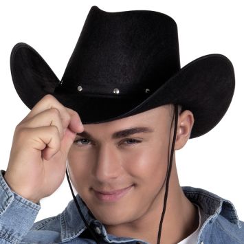 Chapeau de Cow Boy Adulte Wichita Noir