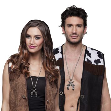 Collier de Cow Boy Pistolets
