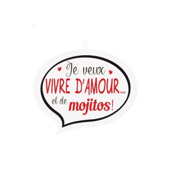 Coussin Bulle - Vivre d'Amour