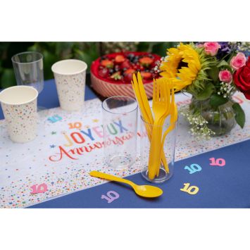 6 gobelets en carton pour anniversaire - 27 cl - Collection Anni' Festy