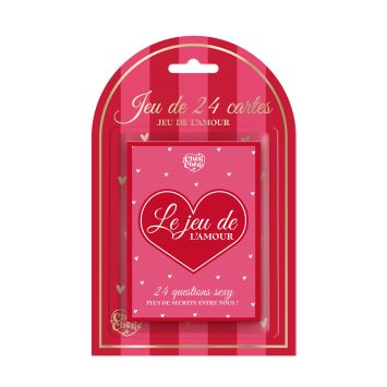 Jeu de 24 cartes - Spécial Couple - Saint-Valentin - Collection Chéri Chérie