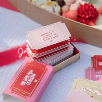 Boîte de 52 bons pour… - Collection Lovely Time