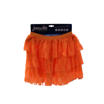 Jupe à volants fluo - Couleur au choix