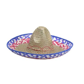 Chapeau de paille mexicain pour adulte - 50 cm | jourdefete.com