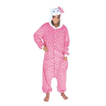 Kigurumi Chat Rose - Enfant - Taille au choix |JOURDEFETE.COM