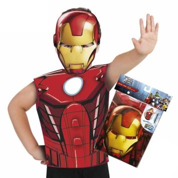 Kit déguisement Avengers - Iron man - 3-6 ans