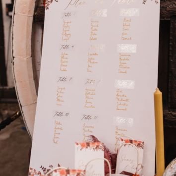 Kit Plan de table FSC® - 42 x 74 cm - Collection Time to Disco