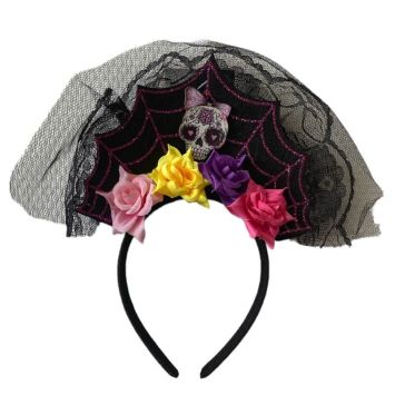 Serre-tête day of the dead pour adulte