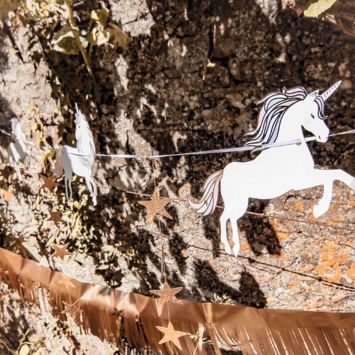 Guirlande 2 M - Licorne Pastel