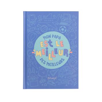 Livre a personnaliser – autocollants – Meilleur Papa – Mr. Wonderful | jourdefete.com