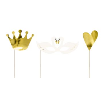 kit-photobooth-courronne-cygne-coeur-lovely-swan|jourdefete.com
