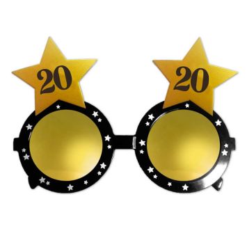 Lunettes en plastique Etoiles Anniversaire - Age au Choix