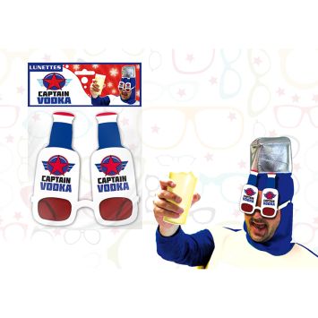 Lunettes "Captain Vodka" - Taille unique