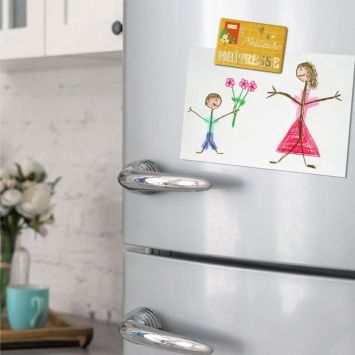 Magnet avec citation affective - Maîtresse - Collection Merci pour cette année