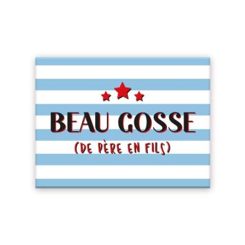 Magnet beau gosse de père en fils | jourdefete.com
