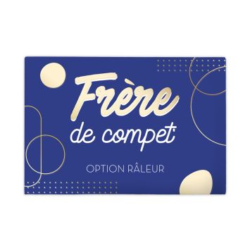 Magnet "Frère de compet'" | jourdefete.com